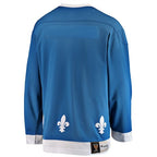 NHL Vintage Replica Breakaway Blank Jersey Nordiques