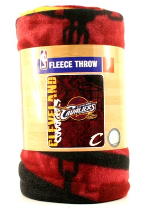 NBA Fleece Throw Cavaliers