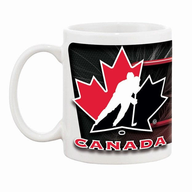 Hockey Canada Coffee Mug Subl. C-Handle White Team Canada