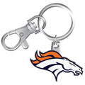 NFL Keychain and Swivel Clip Logo Broncos