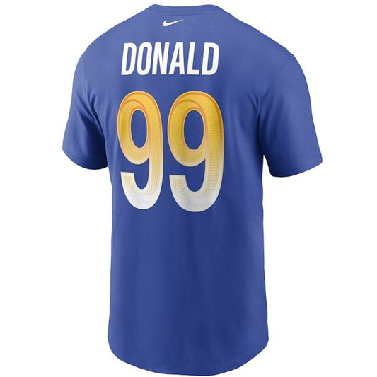 NFL Player T-Shirt Name And Number Aaron Donald Rams