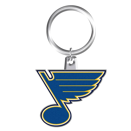 NHL Keychain Logo Blues