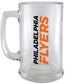 NHL Beer Mug 15 Oz Glass Sport W/Wordmark Flyers