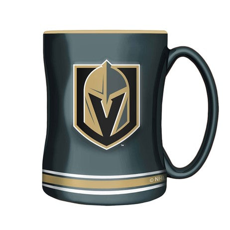 NHL Coffee Mug Sculpted Relief Golden Knights