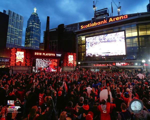 NBA 16x20 Photograph Jurassic Park Champs 2019 Raptors