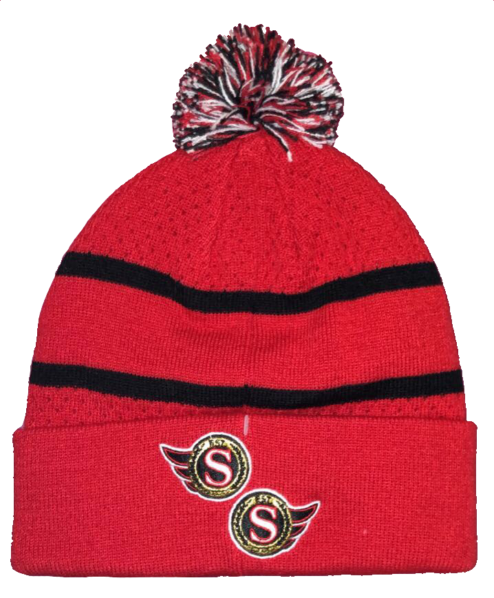 NHL Youth Knit Hat Reverse Retro Birdseye Senators