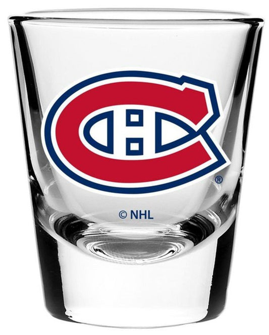NHL Shot Glass 2oz Canadiens