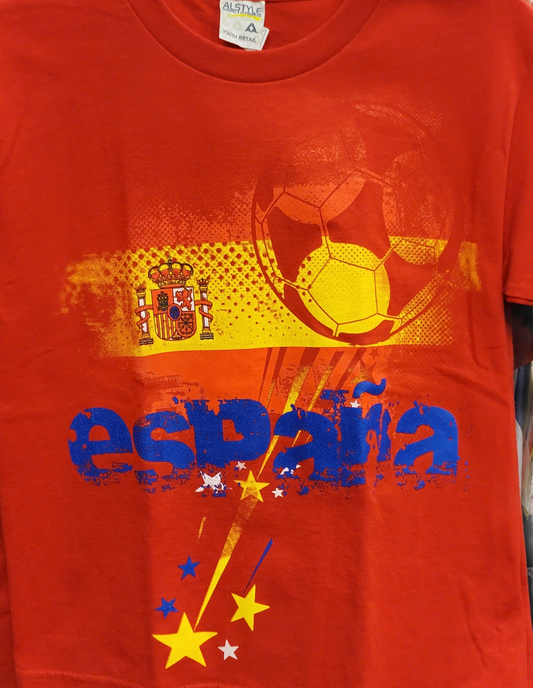 Country Youth T-Shirt Soccerball Spain