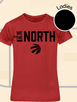 NBA Ladies T-Shirt We The North Raptors