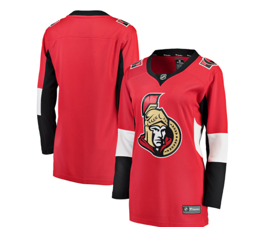 NHL Ladies Blank Breakaway Jersey Home Senators (2007/08-2019/20 Logo)