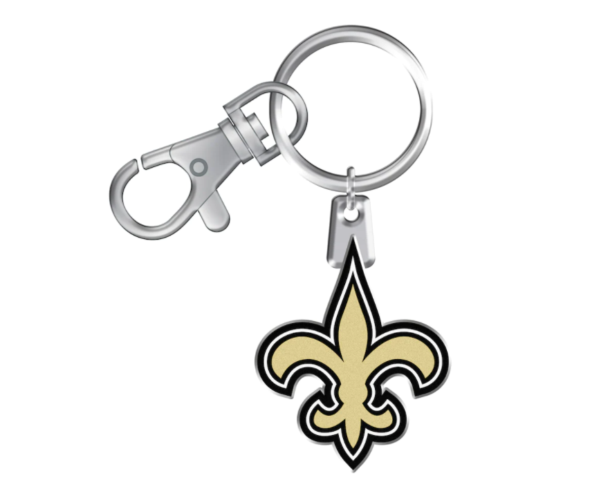 NFL Keychain Logo Saints