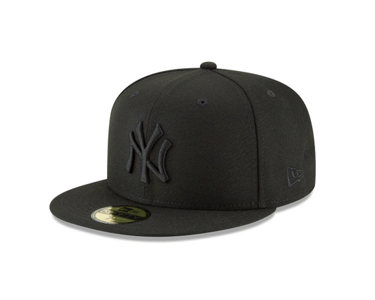 MLB Hat 5950 Basic Blackout Yankees