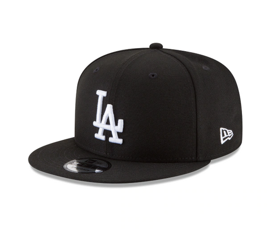 MLB Hat 950 Basic Snapback Black and White Dodgers