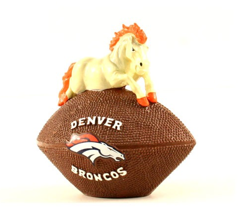 NFL Resin Paper Weight Broncos