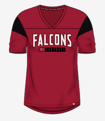 NFL Ladies T-Shirt Team Loyalty Falcons