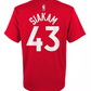 NBA Youth Player T-Shirt Pascal Siakam Raptors
