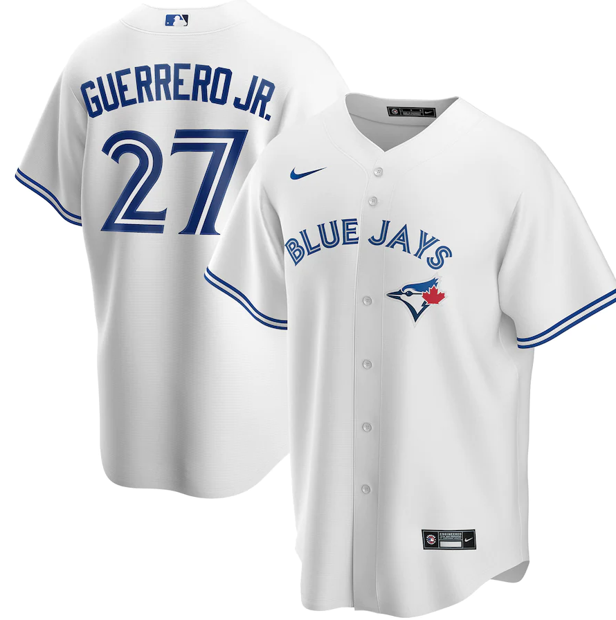MLB Player Replica Jersey Home Vladimir Guerrero Jr. Blue Jays