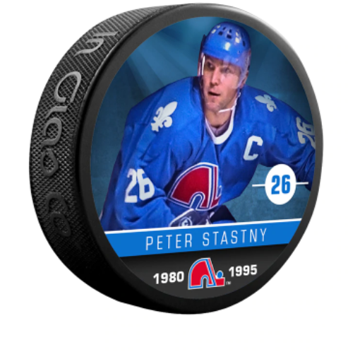 NHL Alumni Player Puck Peter Stastny Nordiques