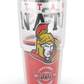 NHL Travel Mug 24oz Double Walled Tumbler Senators