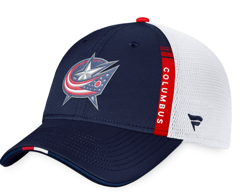 NHL Hat Structured Adjustable Draft 2022 Blue Jackets