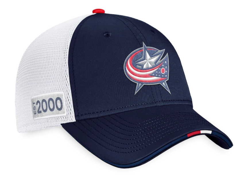 NHL Hat Structured Adjustable Draft 2022 Blue Jackets