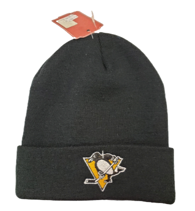 NHL Knit Hat Replica Cuff Penguins