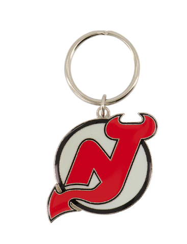 NHL Keychain Logo Devils