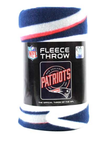 NFL Fleece Throw Campaign Patriots