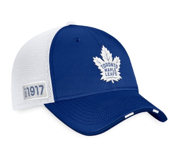 NHL Hat Structured Adjustable Draft 2022 Maple Leafs