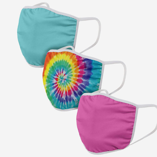 Tie Dye Mask 3pk