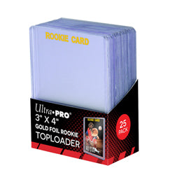 Ultra Pro Toploader 3 Inches X 4 Inches Clear Rookie Card Full Box