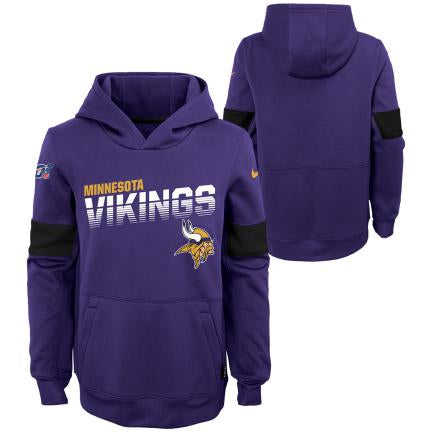 NFL Youth Hoodie Therma Sideline Vikings