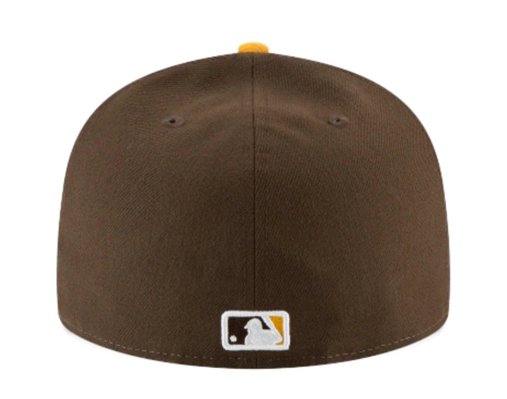 MLB Hat 5950 ACPerf Alt2 Padres (Yellow & Brown)