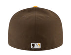 MLB Hat 5950 ACPerf Alt2 Padres (Yellow & Brown)