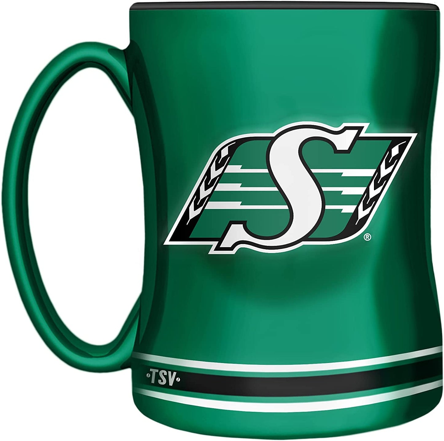 CFL Coffee Mug Sculpted Relief Roughriders