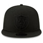 NFL Hat 950 Basic Snapback Tonal Black Raiders