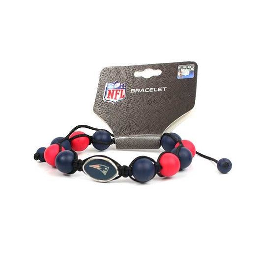 NFL Beaded Bracelet True Fan Patriots