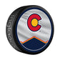 NHL Puck Reverse Retro 2.0 Avalanche