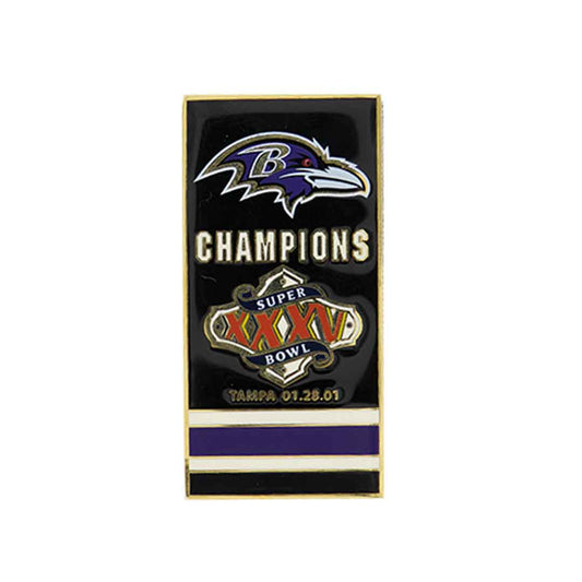 NFL Lapel Pin Champs 2000 Ravens