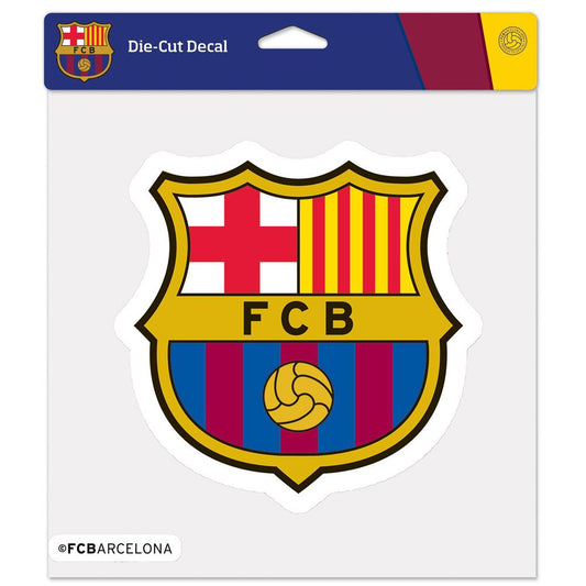 La Liga Perf Cut Decal 8x8 FC Barcelona