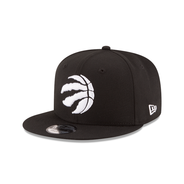 NBA Hat 950 Basic Snap Black and White Raptors