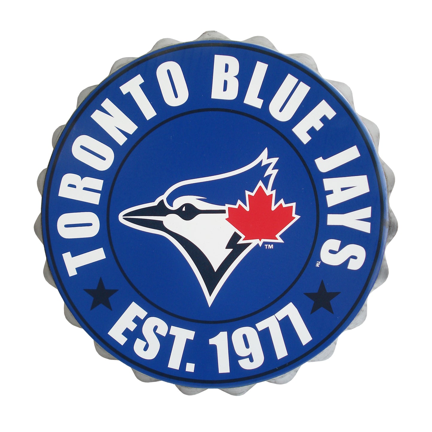 MLB Wall Logo Bottle Cap Blue Jays