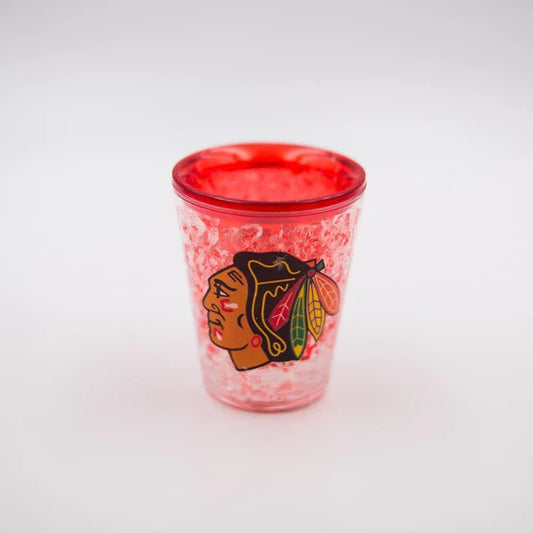 NHL Freezer Shot Glass Blackhawks