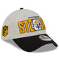 NFL Hat 3930 Draft 2023 Beige Steelers