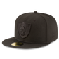 NFL Hat 5950 Blackout Raiders