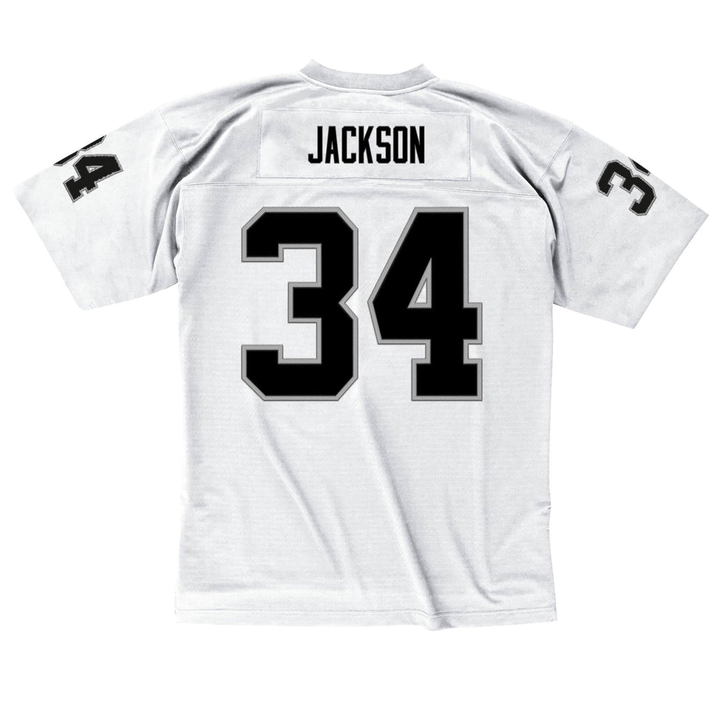 NFL Legacy Player Jersey 1988 Bo Jackson Raiders (White)
