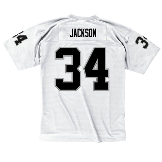 NFL Legacy Player Jersey 1988 Bo Jackson Raiders (White)