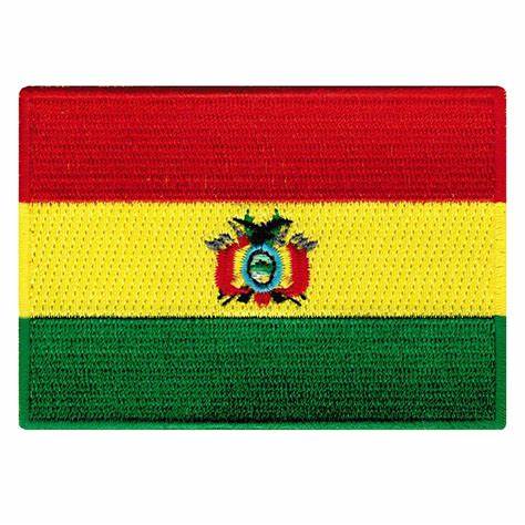 Country Patch Flag Bolivia
