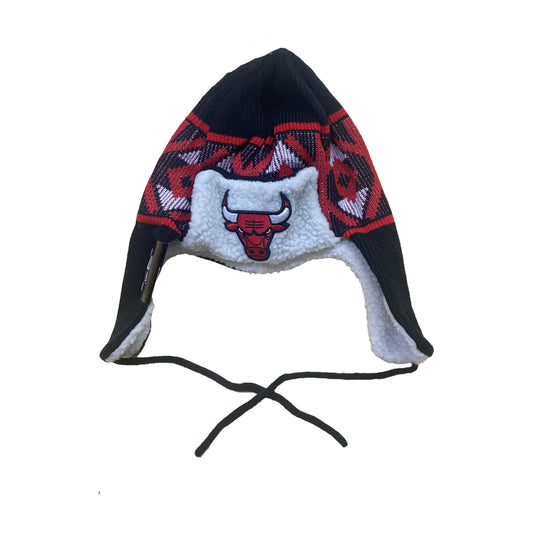 NBA Knit Hat Trapper D3 Bulls