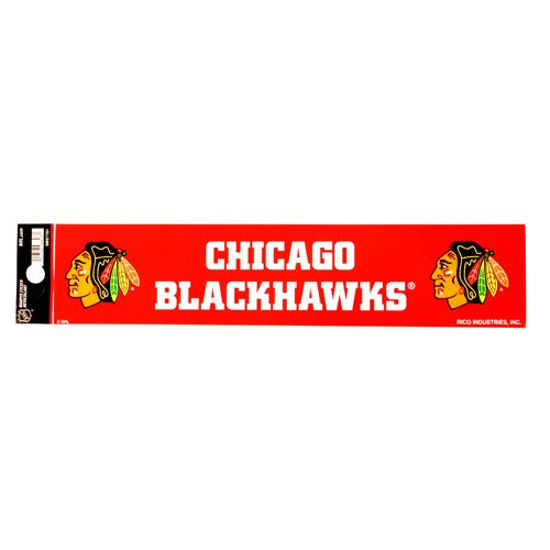NHL Bumper Sticker Blackhawks